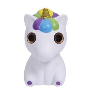 Squishy Géant Licorne Bébé - Blanc